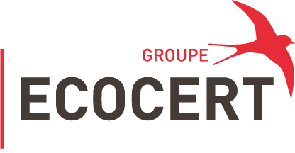 Logo of the Ecocert group, the organisation that provides quality and respect labels and certifications on Subrenat textiles