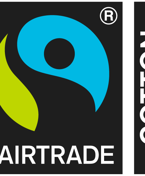 Logo Fairtrade Cotton, label qui certifie que le coton Subrenat est issu du commerce équitable et rémunérateur pour les producteurs
